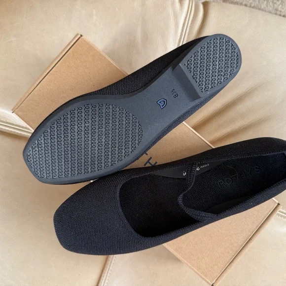 Rothy's Black Knit Flats - Picture 4 of 5